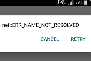 Xeonbit.com: How to Fix an Error ERR_NAME_NOT_RESOLVED on Android Devices?