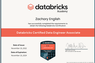 How I passed the Databricks Certified Data Engineer Associate Exam: Resources, Tips and Lessons…