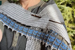 Skyward Songbird Shawl