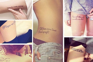 Just The Best Tattoo Fonts Out There