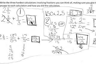 Year 7 students’ flexibility with fractions