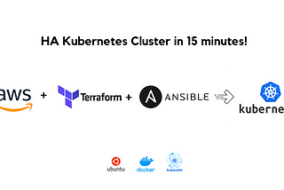 HA Kubernetes Cluster in 15 Minutes
