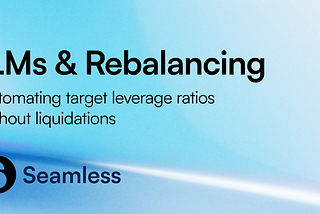 Automated Rebalancing — foundational to ILM Leverage
