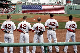 Was silence Jackie Robinson’s national anthem protest?