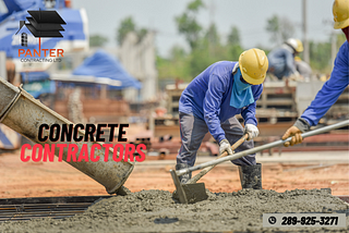 Concrete Contractors Services