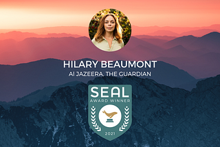 Hilary Beaumont: SEAL Award Winner 2021