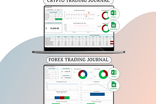 Trading Journals Crypto + Forex In Google Sheets And Excel