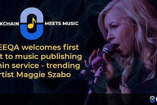 UREEQA’s New Music Publishing Admin Business Launches with Trending Canadian Singer/Songwriter…