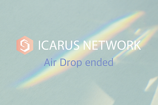 ICA Airdrop Ended!