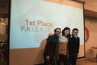 F.R.I.S.K.I.E.S (ProtoHackNYC, 1st place)