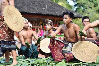 The tradition of Perang Pandan in Tenganan Pegringsingan Village