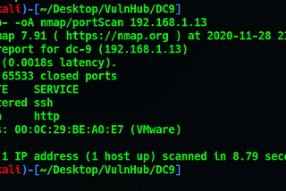 Vulnhub’s DC-9 box