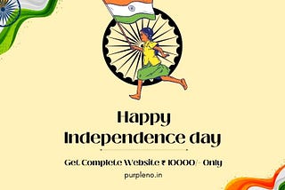 Celebrating Independence Day with exciting offers on the web design and development services