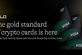 The Gold Standard of Crypto Cards Is Here: MiniPay Virtual Card, Built by Opera with Visa and…