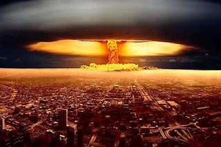 Would We Notice a Nuclear War on an Exoplanet?