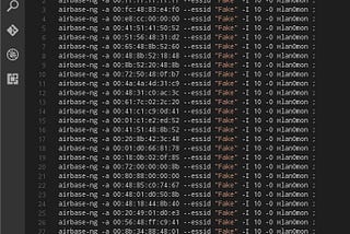 Transferring Backdoor Payloads with BSSID by Wireless Traffic