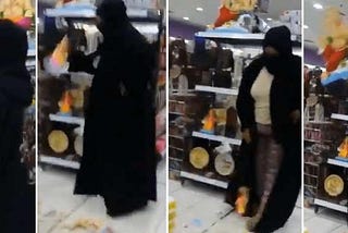 Bahrain: Woman,54, wearing burqa goes viral for smashing Hindu gods, now charged