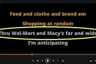 Song Onstage Foul-up! Cause — English Word Order!
