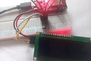 ESP32 Project #6: BMP180 sensor & I2C LCD Display