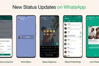 WhatsApp Introduces Voicenotes as Status Updates.