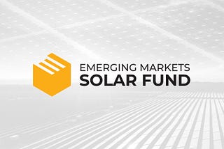 New Emerging Markets Solar Fund — Launch Announcement
