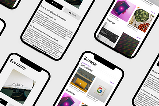 Case study: Designing a Spotify for news app