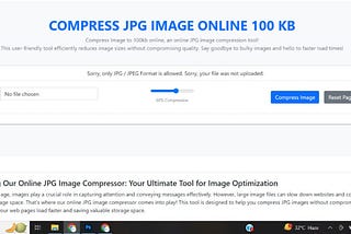 Free Image Compressor Tool Online | Appfinz Technologies