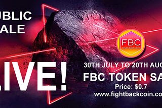 FBC TOKEN SALE IS NOW LIVE.