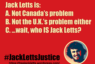 Why the British government should get Jack Letts home from Syria