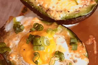 Avocado Baked Eggs — Breakfast and Brunch