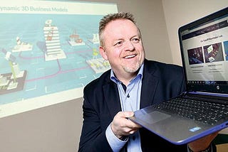 Meet Kevin McCaffrey founder of Tr3dent, helping you visualise your business in a whole new way