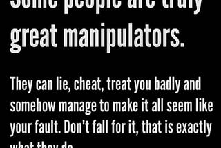 How Do You Easily Spot Manipulative People?