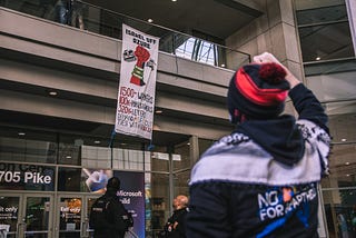 To Microsoft, Divest from the “Economy of Genocide” or Be Held Accountable — No Azure for…