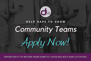 Join DAPS Project Community Teams