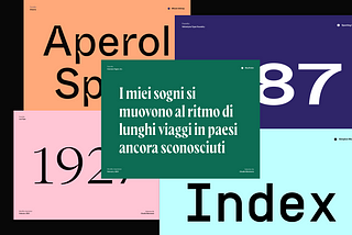 Inspography — Font selection, February 2021