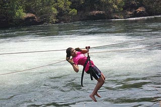 River Crossing — Adventure Activities in Dandeli