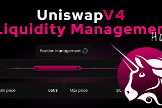 Liquidity Management UniswapV4 Hook