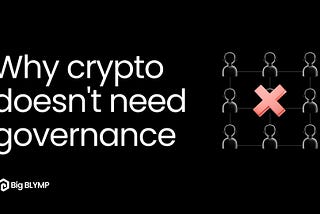 Why the Best DAO is No DAO