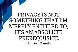 How important is the Right to Privacy?