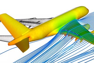 Computer simulation of an Airbus A380. Image by Helmholtz