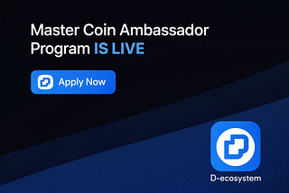 DCX Master Coin Ambassador