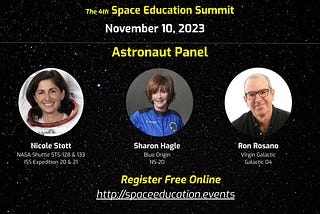 Space Education Summit: Opening Astronaut Panel
