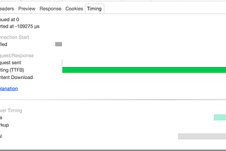 Server Timing in the Wild