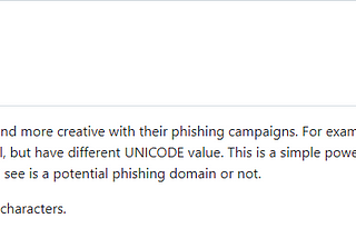 Cyrillic character for phishing domains