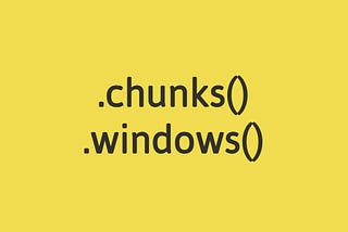 JavaScript ES6+ İpuçları #10: Iterator Chunking ile Dizileri Parçalamak