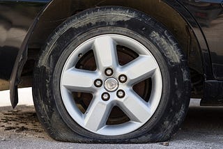 Getting a Flat Tire in a Popeyes Drive-Thru