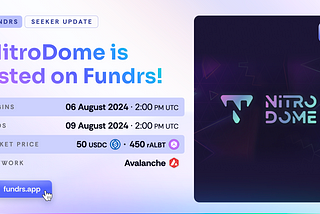 Fundrs Latest Seeker: NitroDome Securely Bridges Real World and Digital Assets with Blockchain