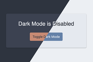 Create a Dark Mode of your app using Styled Components