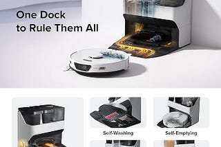 Smart Cleaning for Busy Lives: The All-in-One Robot Vacuum & Mop Solution