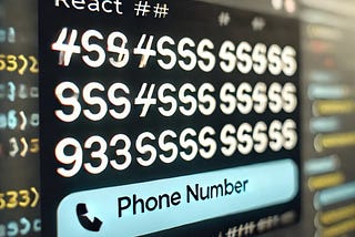 How to Easily Format Phone Numbers in React with PatternFormat